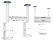 Мостовая медицинская консоль CADUCEUS CBN4